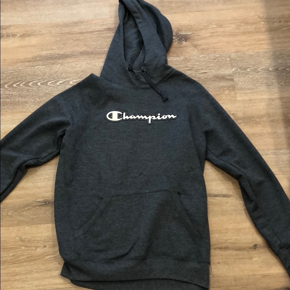 Grey champion hoody